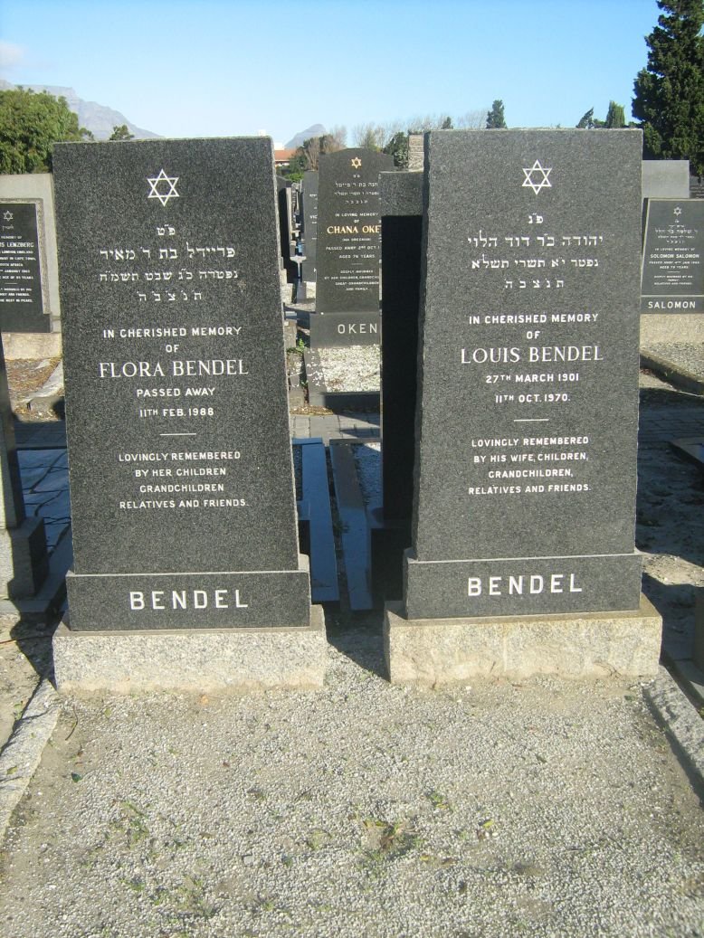 BENDEL Louis 1901-1970 &amp; Flora -1988