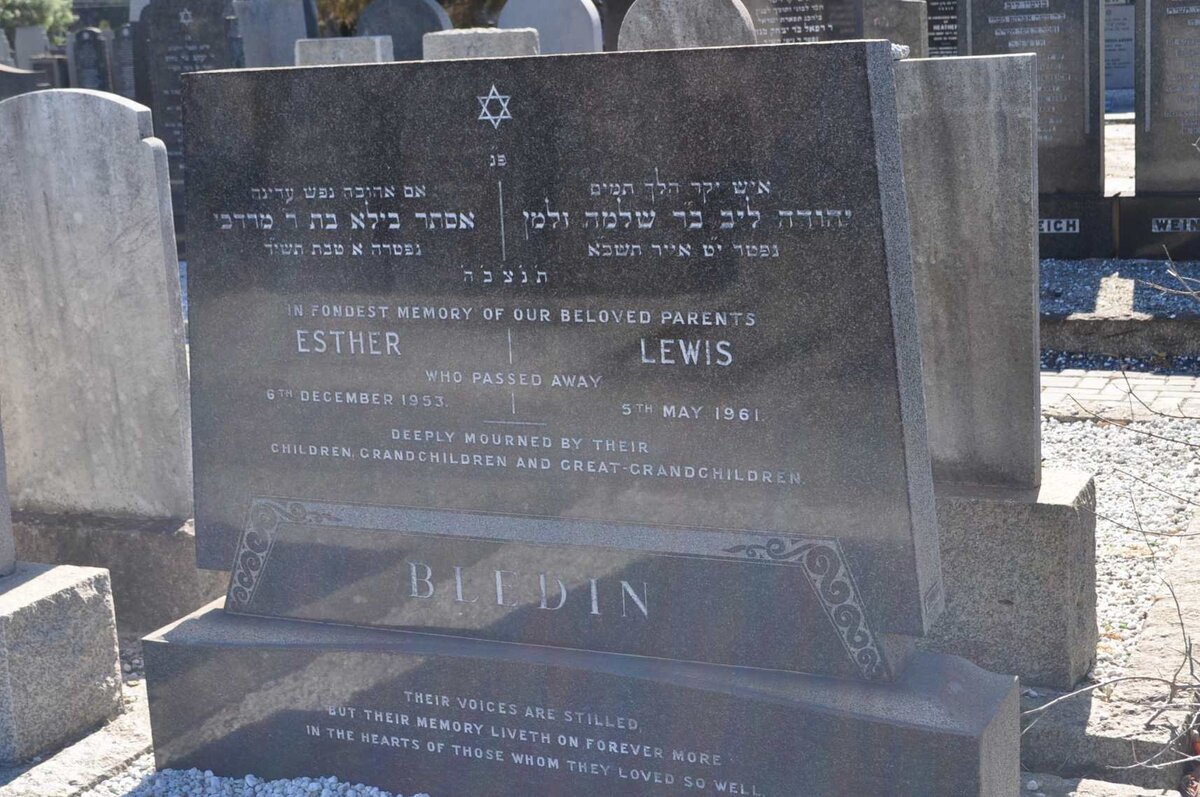 BELDIN Lewis -1961 &amp; Esther -1953