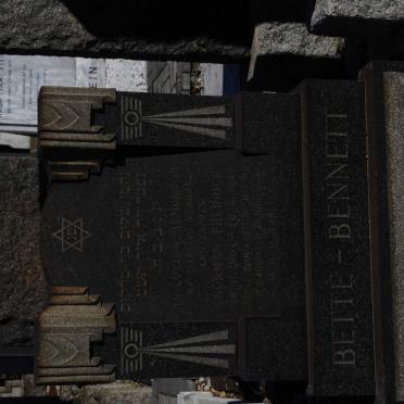 BENNETT Norman Fredrick, Betté- 1907-1949