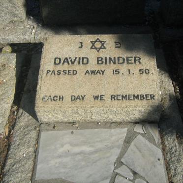BINDER David -1950