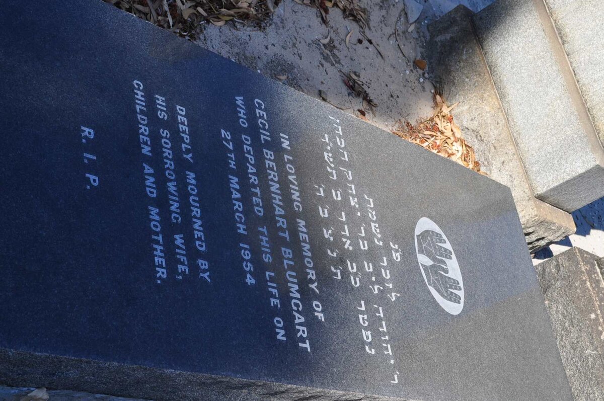 BLUMGART Cecil Bernhart -1954