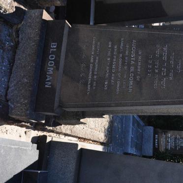 BLOOMAN Augusta -1959