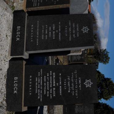 BLOCK Benjamin -1956  &amp; Lena WIES 1905-1992