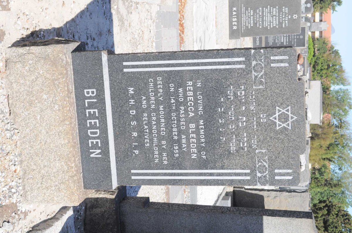 BLEEDEN Rebecca -1959