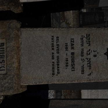 BUIRSKI Izak 1901-1956