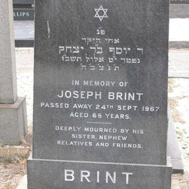 BRINT Joseph -1967