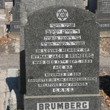 BRUMBERG Hyman Jacob -1953