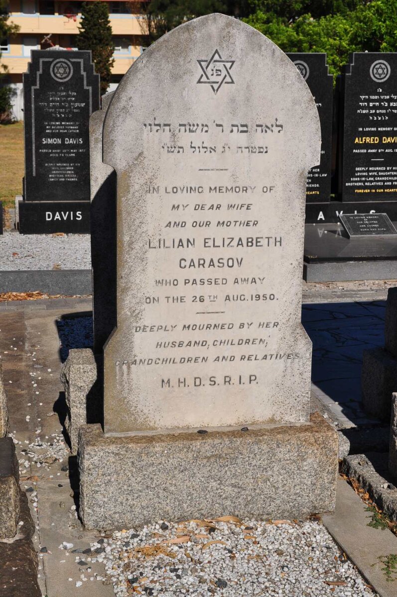 CARASOV Lilian Elizabeth -1950