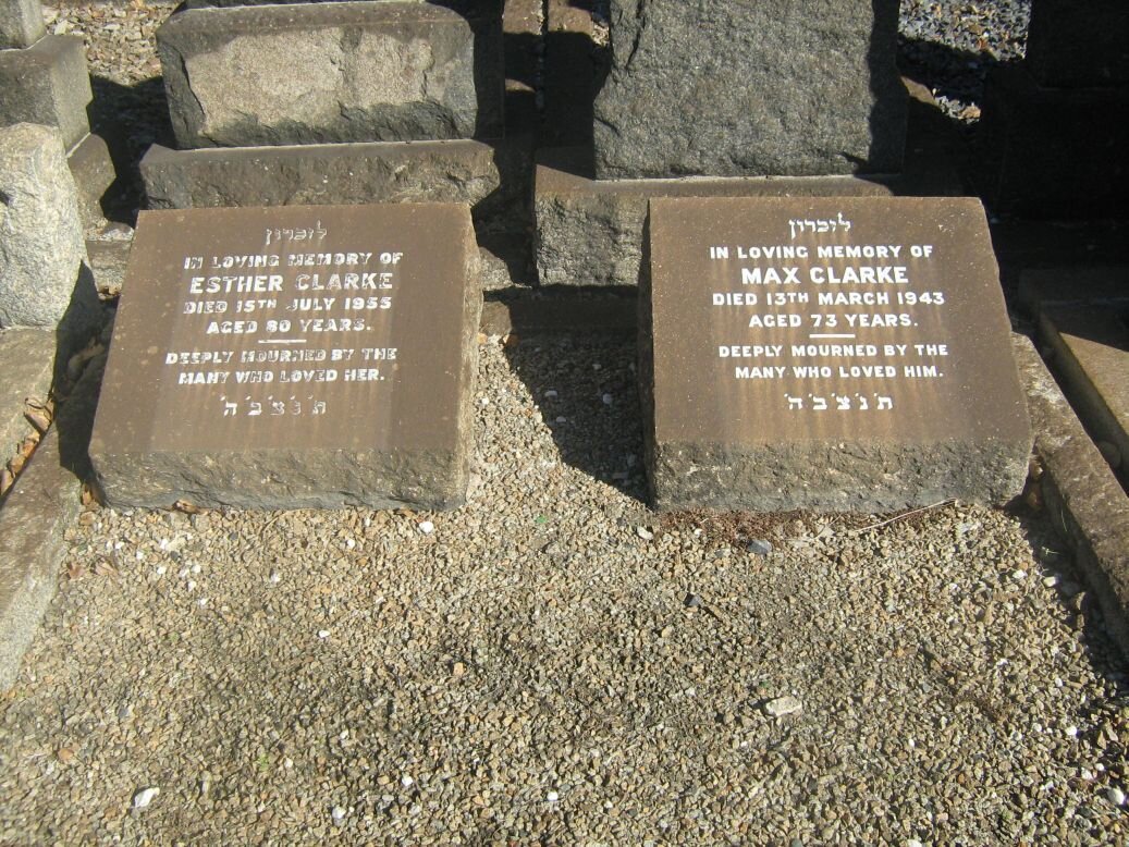 CLARKE Max -1943 &amp; Esther -1955