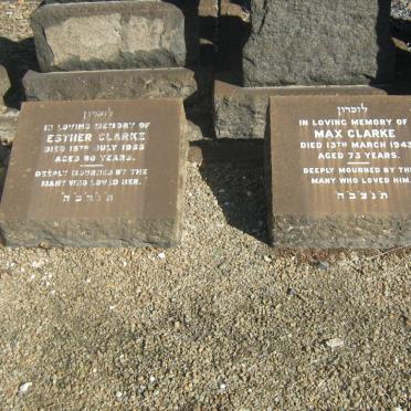 CLARKE Max -1943 &amp; Esther -1955