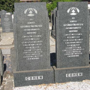 COHEN Jack -1951 :: COHEN Daniel -1952