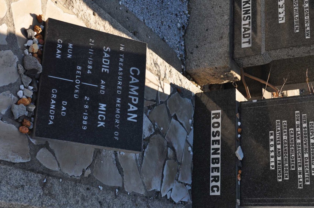 CAMPAN Mick -1989 &amp; Sadie -1984