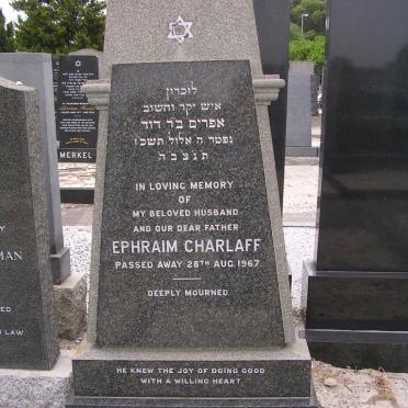 CHARLAFF Ephraim -1967