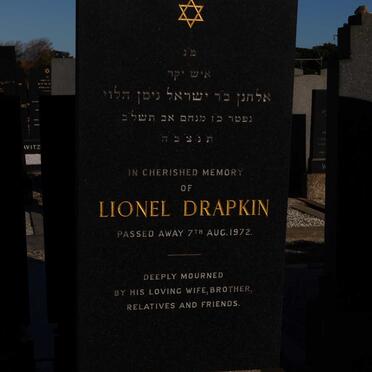 DRAPKIN Lionel -1972