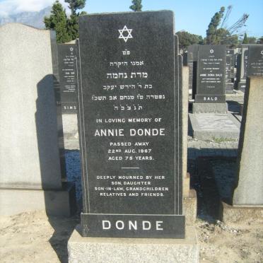 DONDE Annie -1967