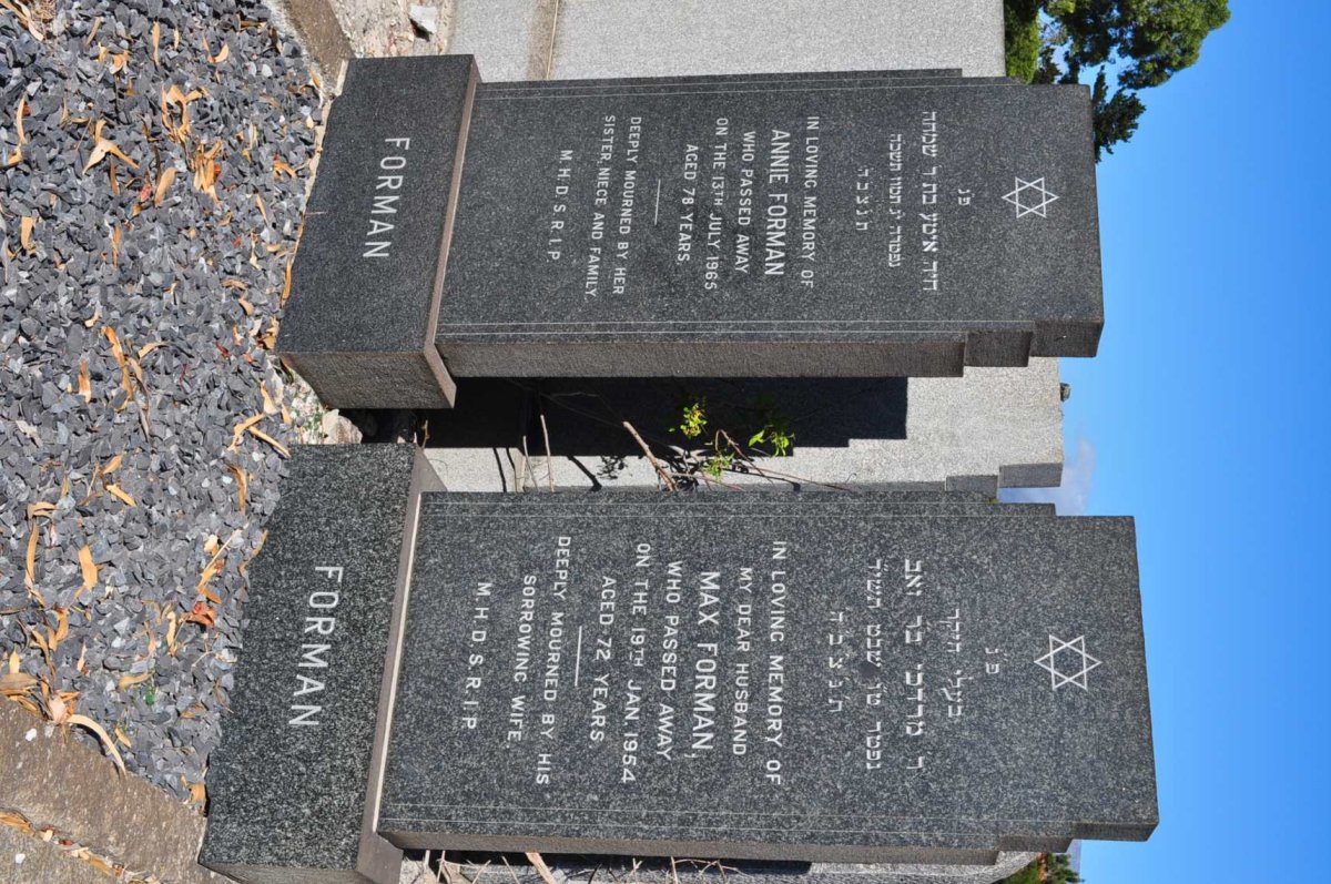 FORMAN Max -1954 &amp; Annie -1965