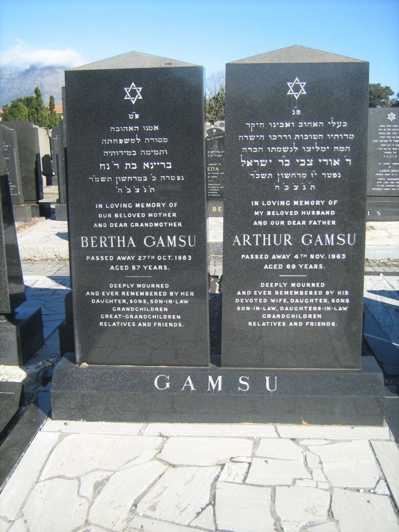 GAMSU Arthur -1963 &amp; Bertha -1983