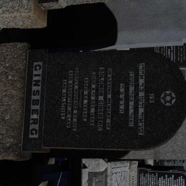 GINSBERG Solomon -1955