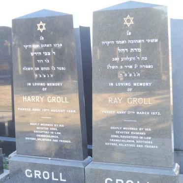 GROLL Harry -1988 &amp; Ray -1973