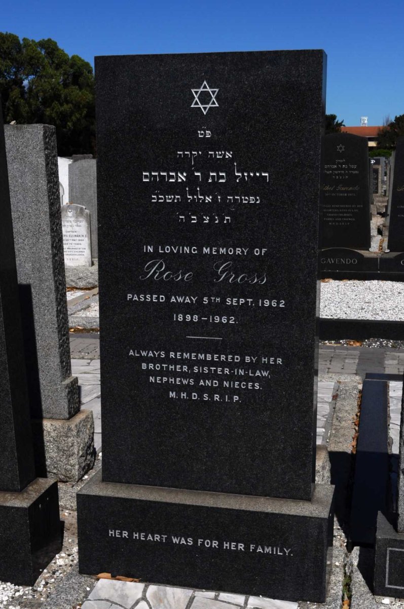 GROSS Rose 1898-1962