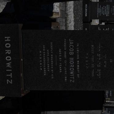 HOROWITZ Jacob -1961