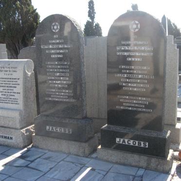 JACOBS Barney -1955 &amp; Ellen Hannah -1966