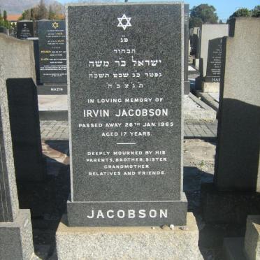 JACOBSON Irvin -1965