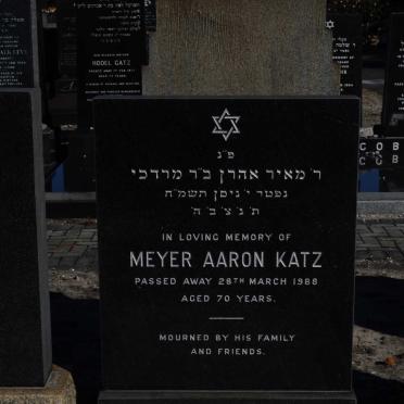 KATZ Meyer Aaron -1988