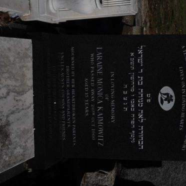 KAIMOWITZ Laraine Monica -1960