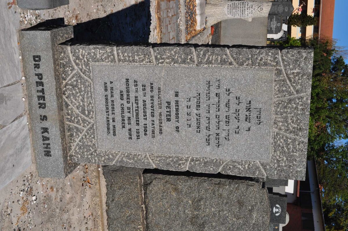 KAHN Peter S. 1904-1951