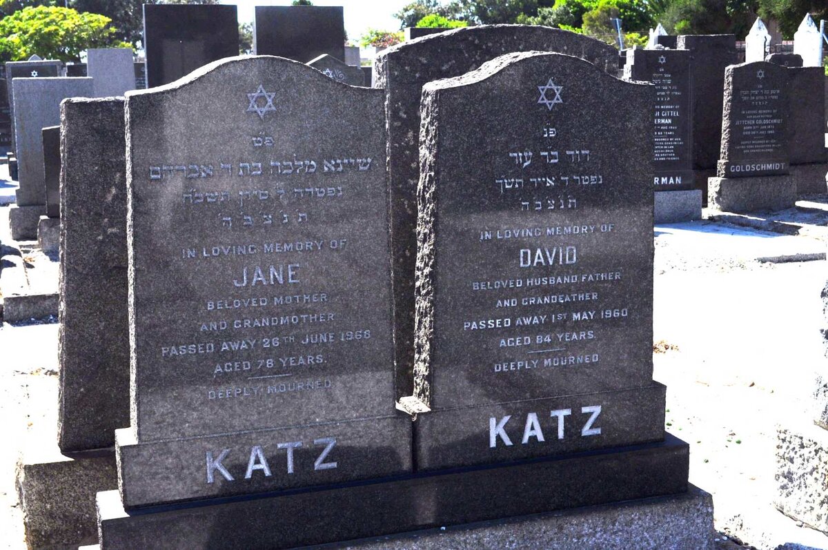 KATZ David -1960 &amp; Jane -1968