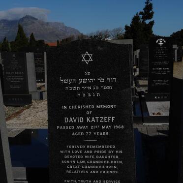 KATZEFF David -1968