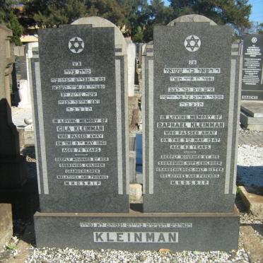 KLEINMAN Raphael -1947 &amp; Cila -1961