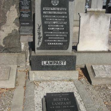 LAMPART Sophie -1953 :: LAMPART Bertha 1905-1980