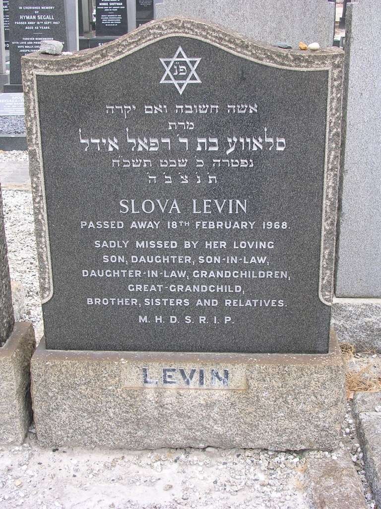 LEVIN Slova -1968