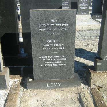 LEVY Rachel 1899-1964