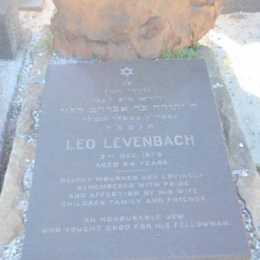 LEVENBACH Leo -1973
