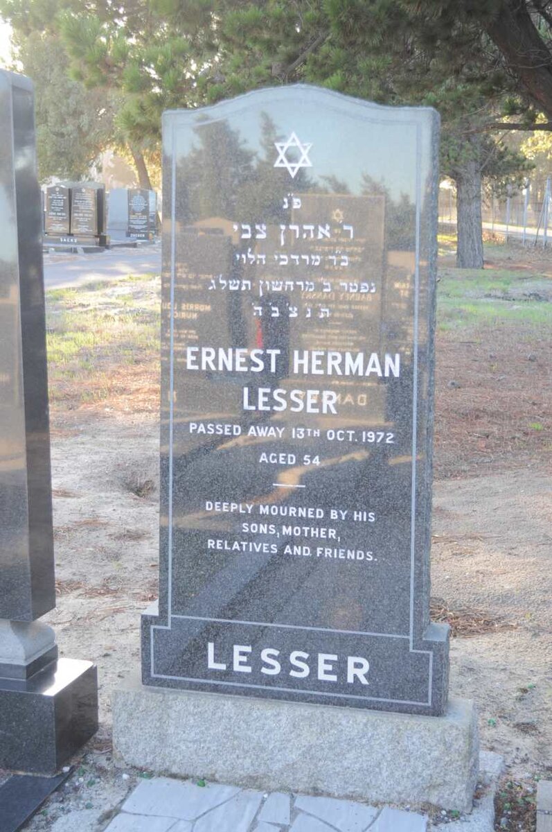 LESSER Ernest Herman -1972