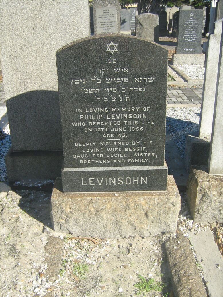 LEVINSOHN Philip -1955