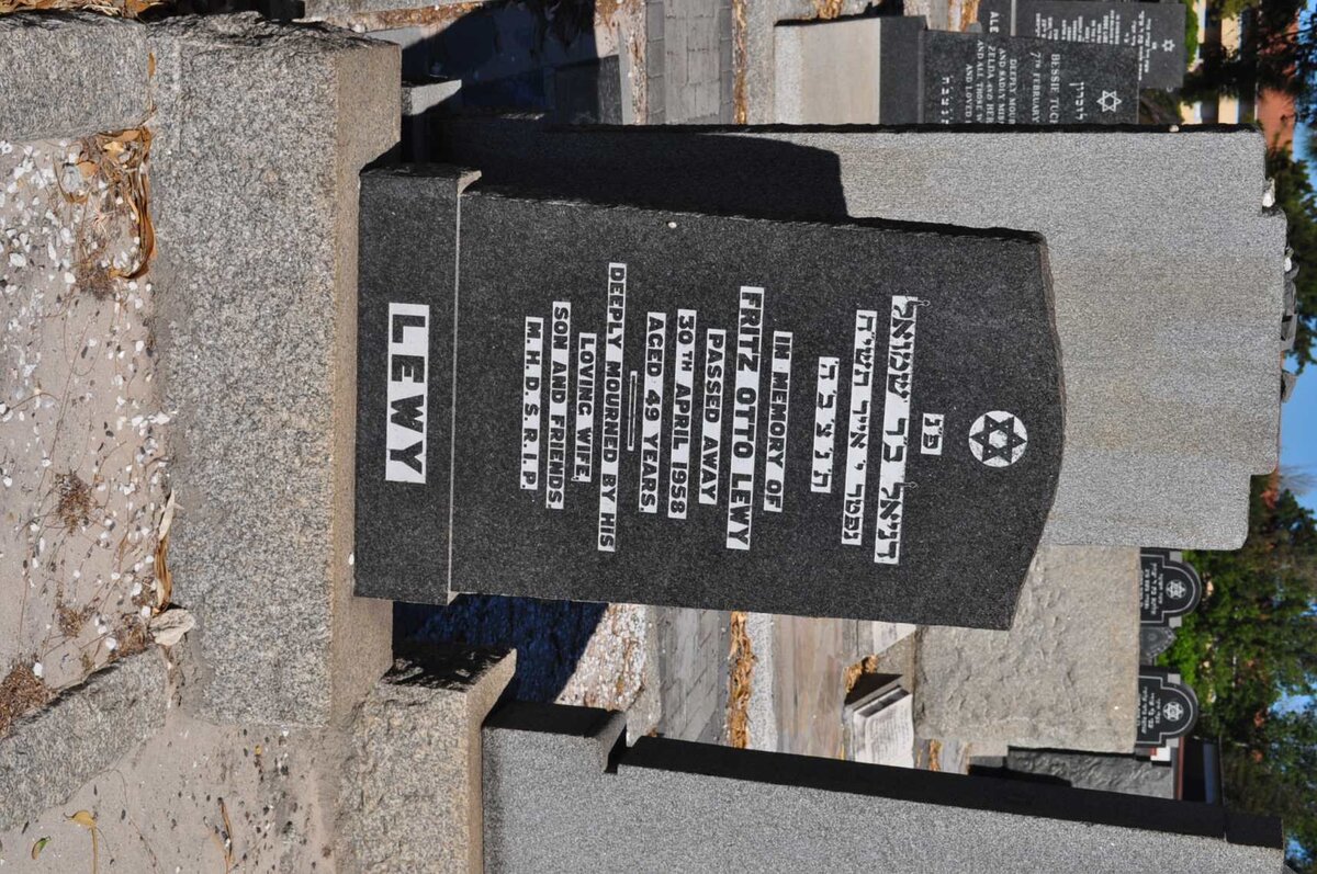 LEWY Fritz Otto -1958