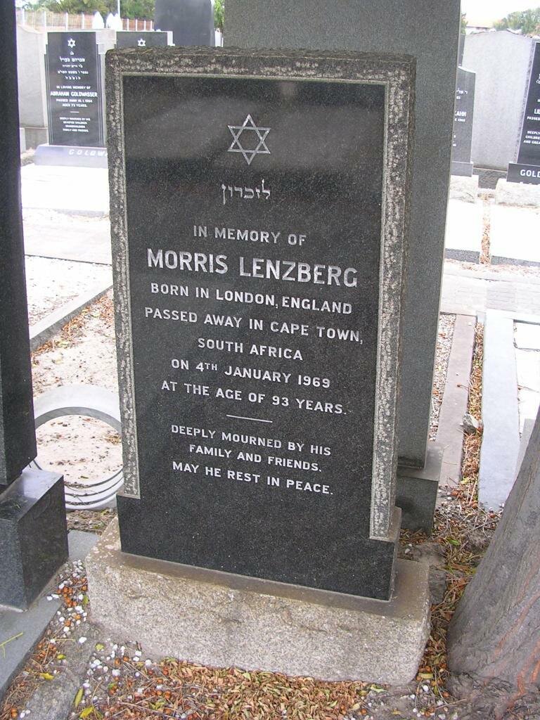 LENZBURG Morris -1969