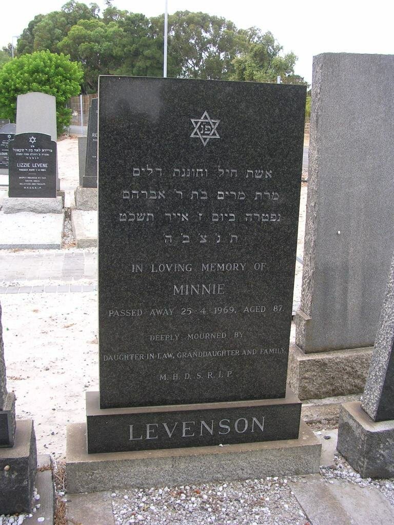 LEVENSON Minnie -1969