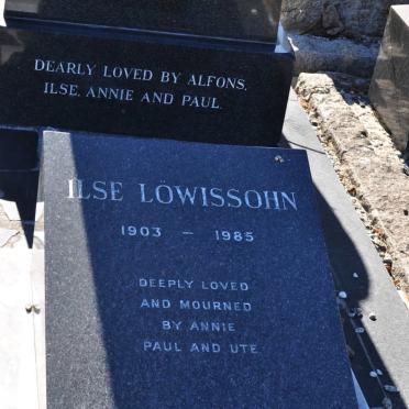 LOWISSOHN Ilse 1903-1985