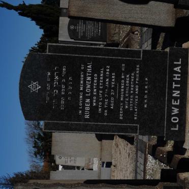 LOWENTHAL Ruben -1962