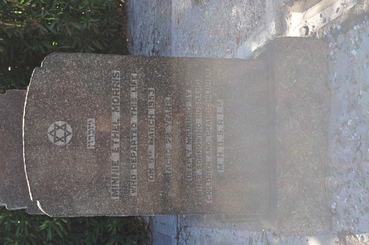 MORRIS Minnie Ethel -1953