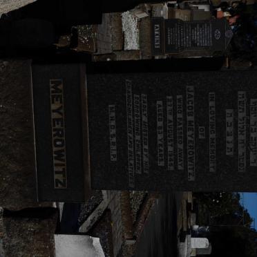 MEYEROWITZ Jacob -1945