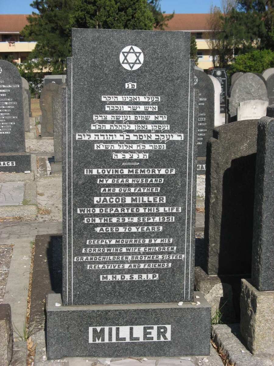 MILLER Jacob -1951