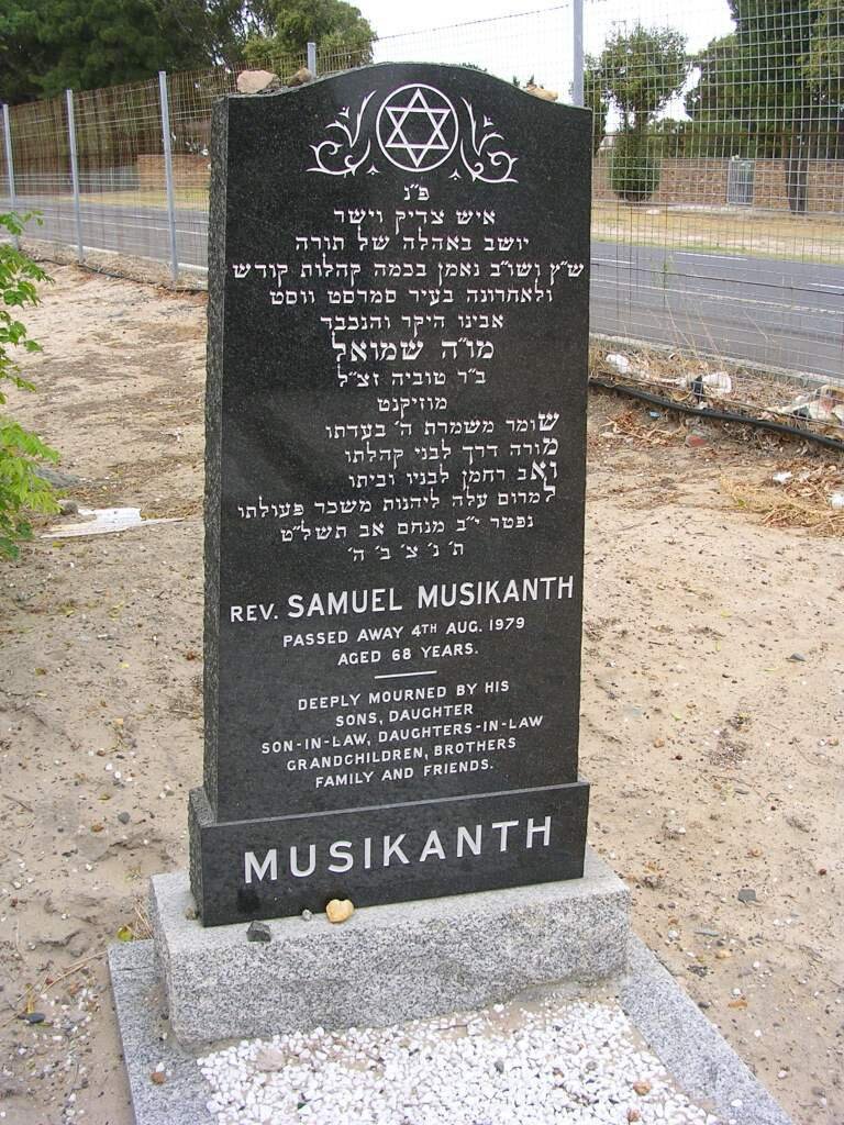 MUSIKANTH Samuel -1979