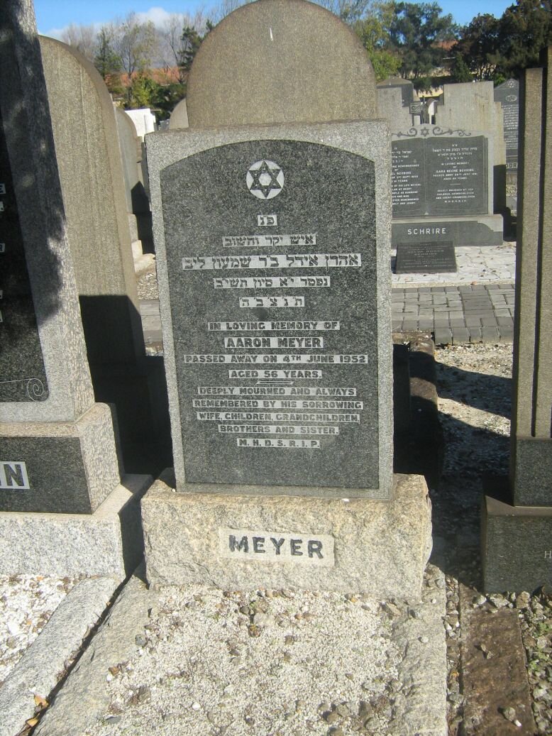 MEYER Aaron -1952