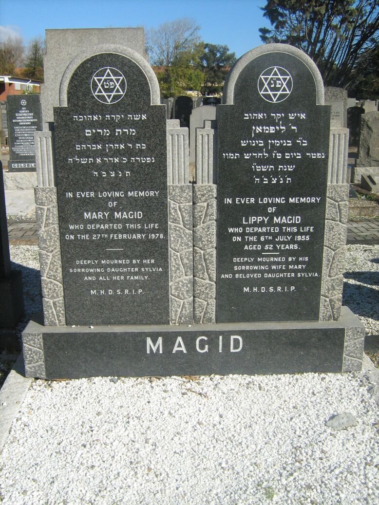 MAGID Lippy -1955 &amp; Mary -1978